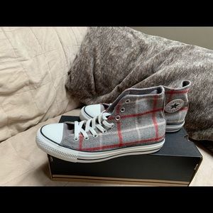 Chuck Taylor plaid sneakers